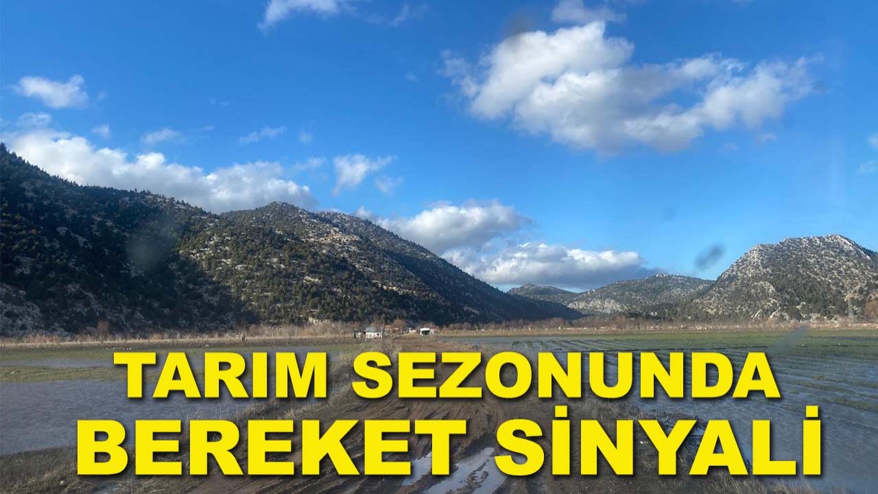 Tarım sezonunda bereket sinyali: Yağışlar yüzde 75 arttı