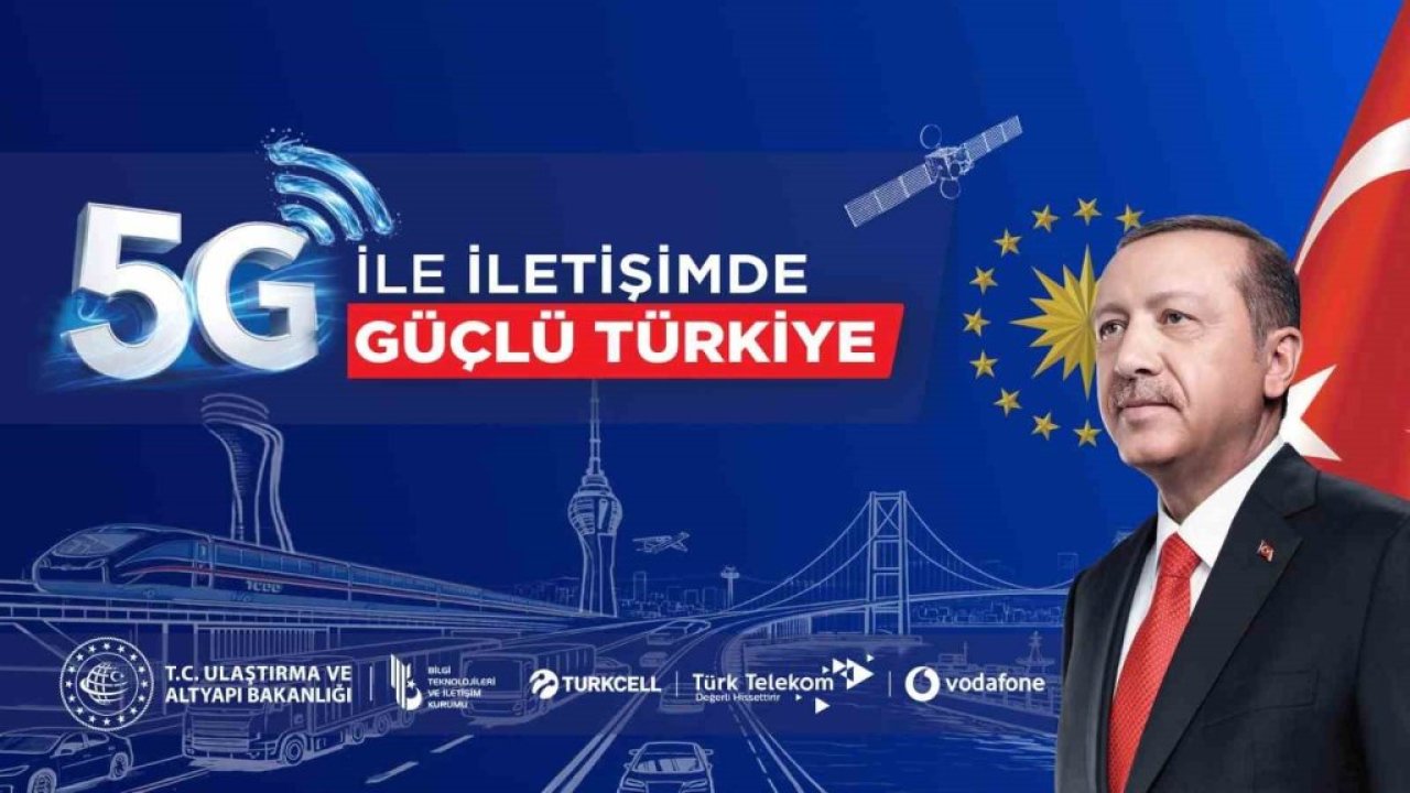 Cumhurbaşkanı Erdoğan Türkiye’de 5G dönemini başlatıyor!
