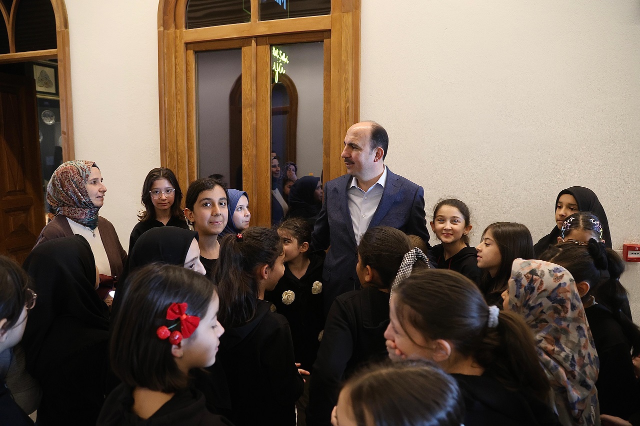 3'ler ve 5'ler Başkan Altay'ı ziyaret etti