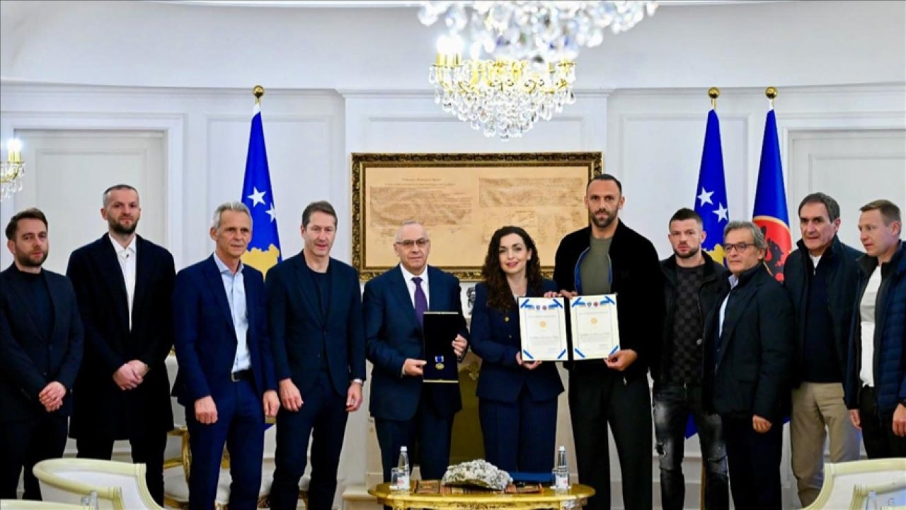 Kosova Milli Futbol Takımı’na ödül