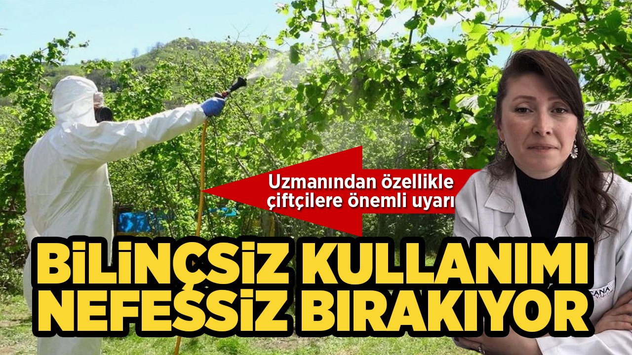 Uzmanından kritik uyarı: Tarım ilaçları nefes kesiyor!