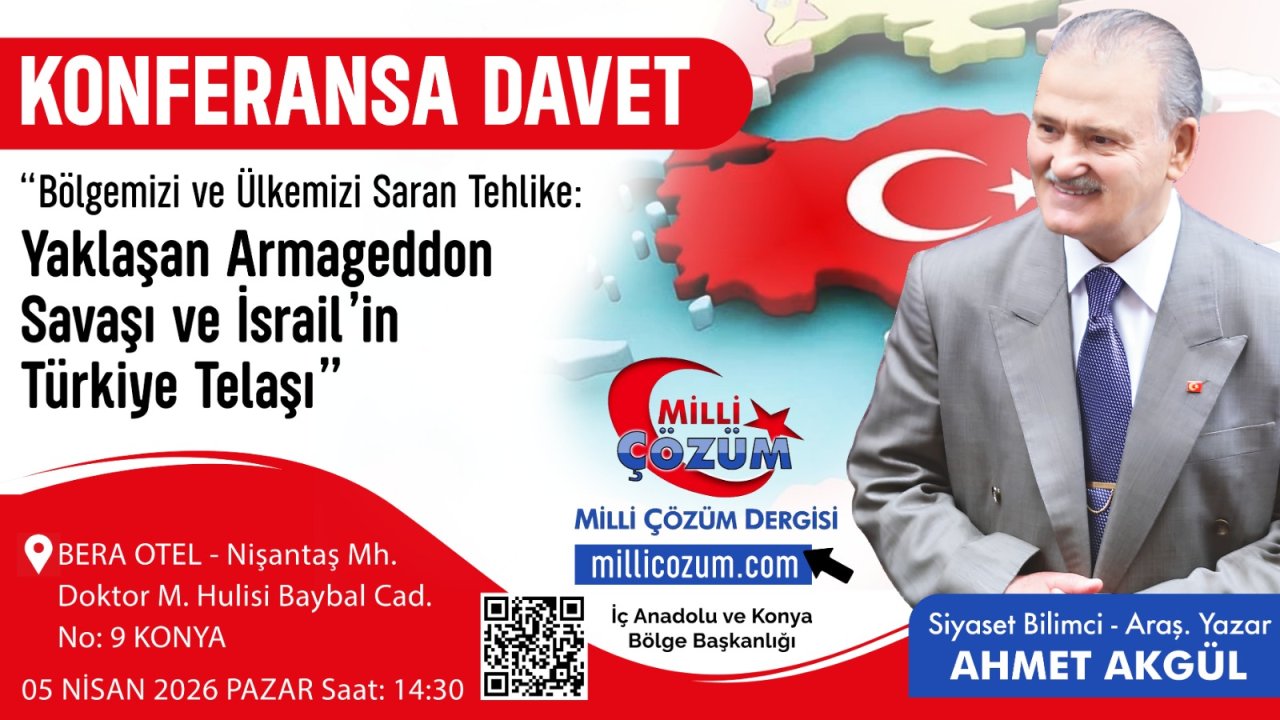 Milli Çözüm Dergisi konferans daveti