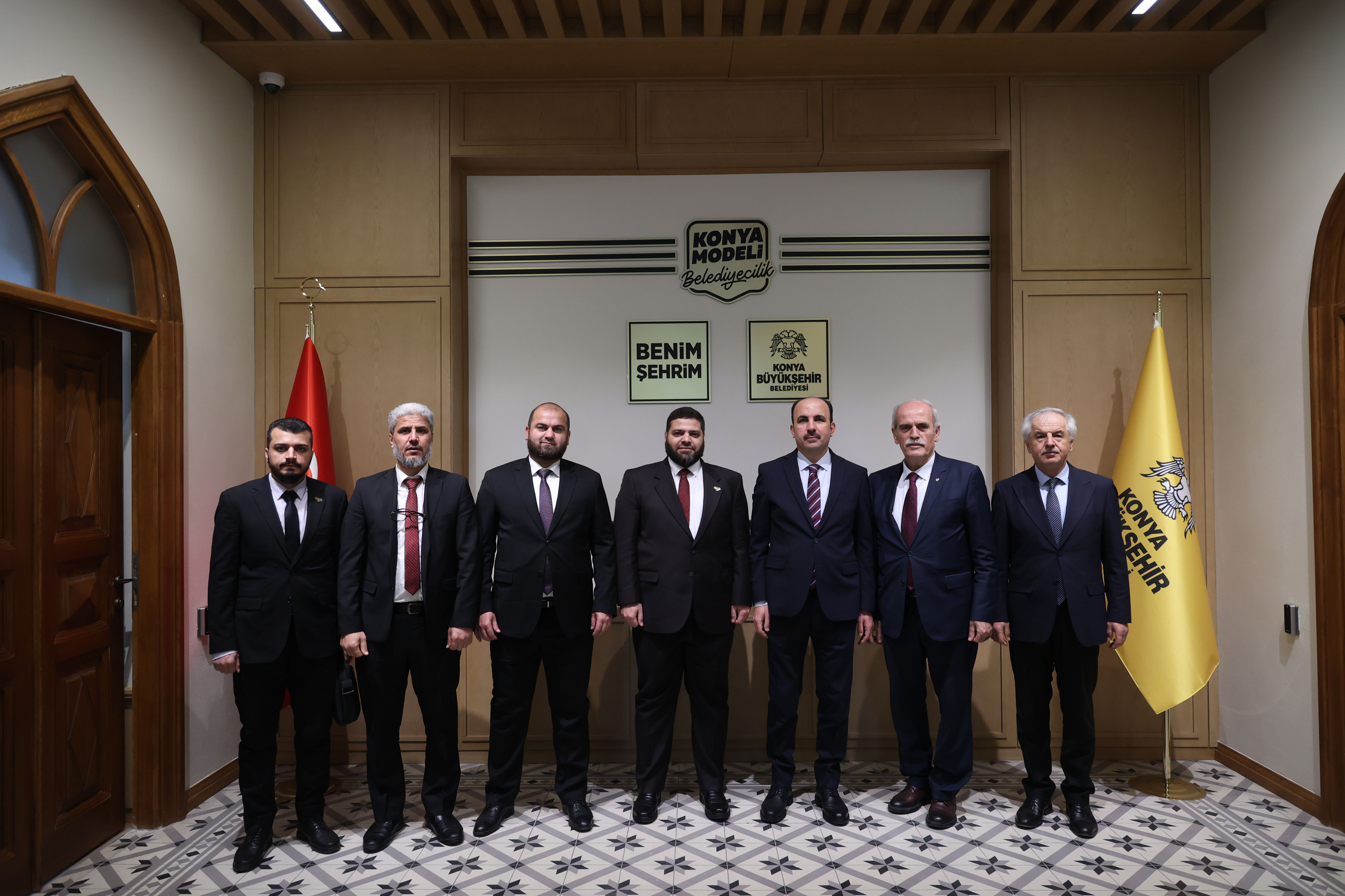 Suriyeli heyet Konya’da! “Konya Modeli Belediyecilik” yerinde incelendi