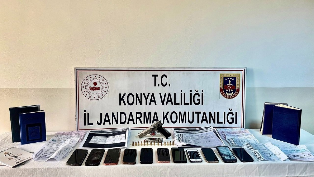 Konya'da tefecilik operasyonu