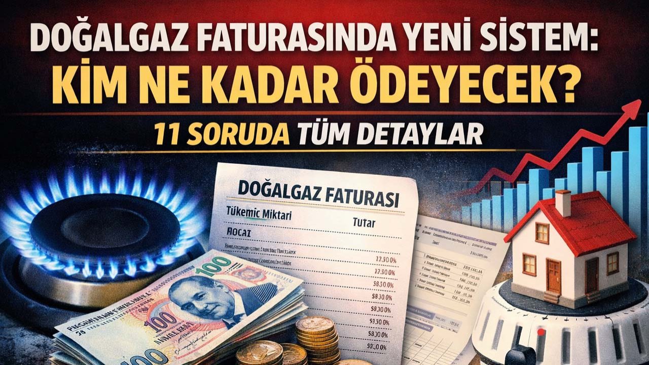 Doğalgaz faturasında yeni sistem: Kim ne kadar ödeyecek? 11 soruda tüm detaylar