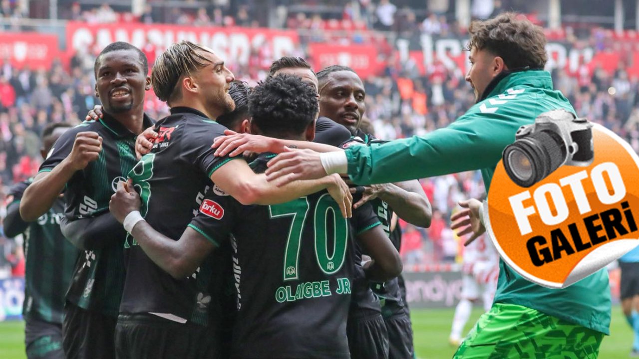 İşte Samsunspor-Konyaspor maçının en güzel kareleri