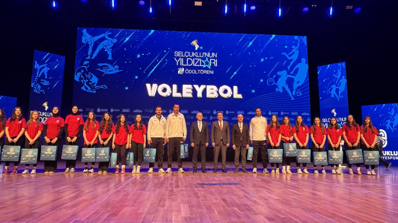 Selçuklu’nun yıldızları ödülleri kaptı