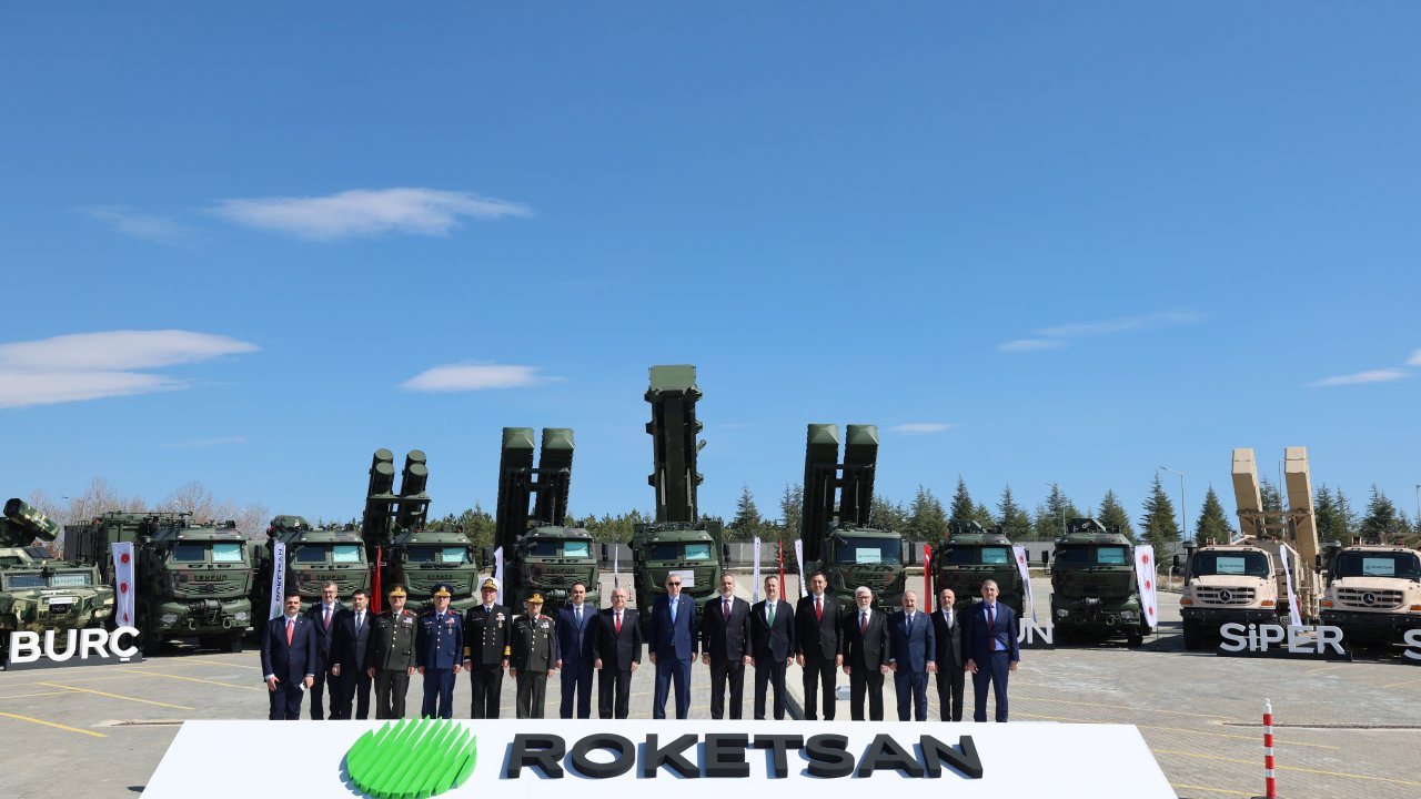 'Roketsan'ın yeni üretim tesisleri açıldı