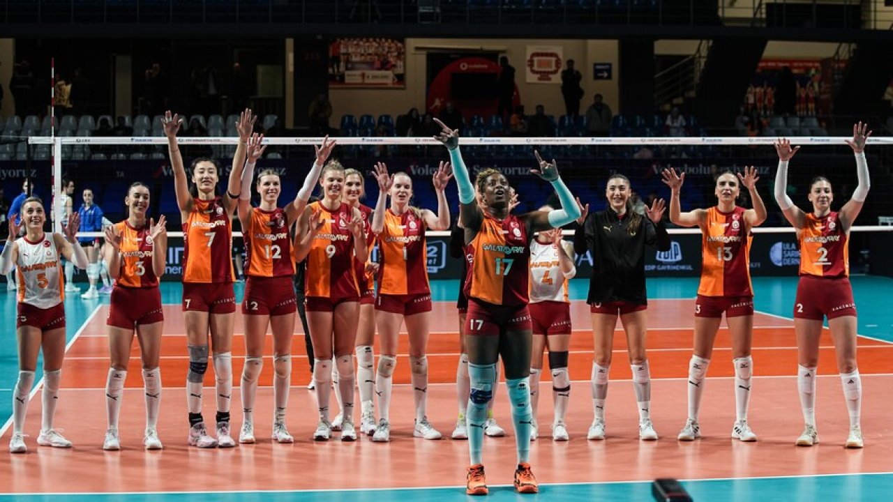 Galatasaray voleybolda tarihi maça çıkıyor