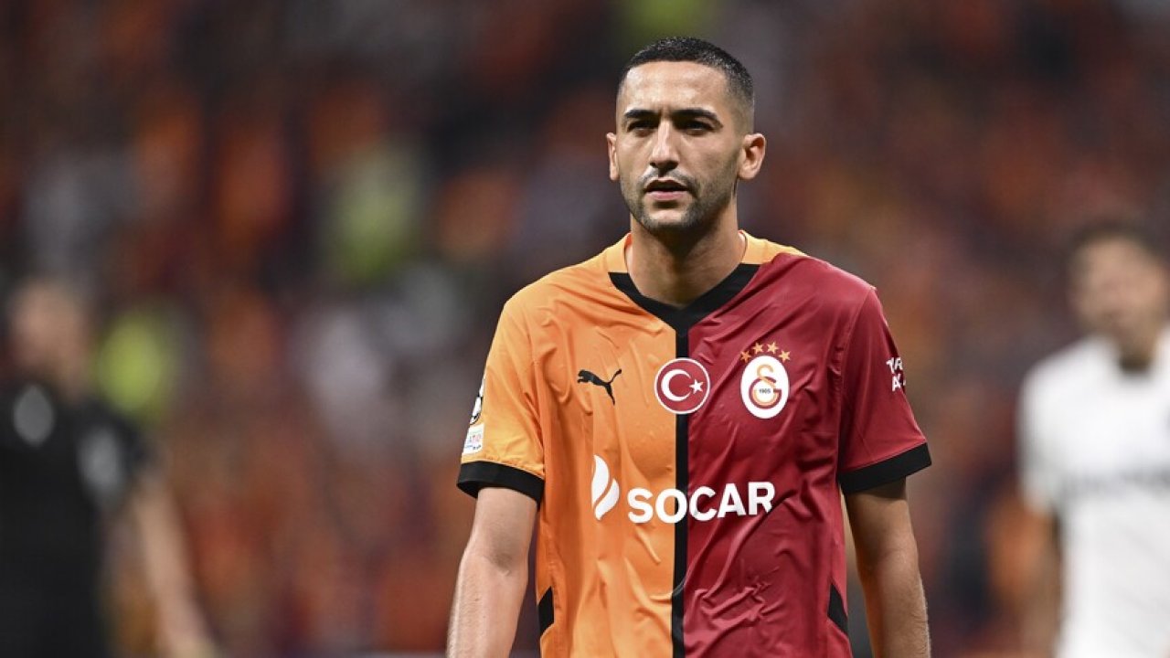 Galatasaray'ın eski faslı yıldızı Ziyech İsrail'e ateş püskürdü