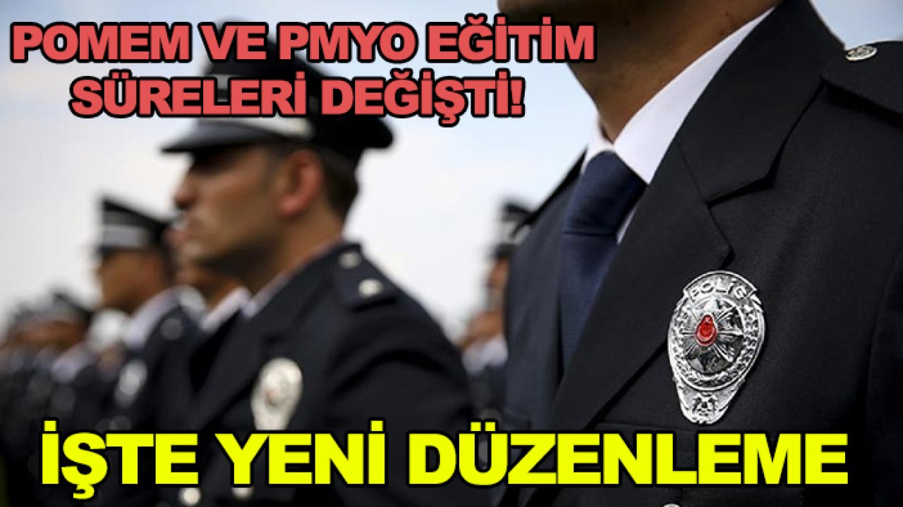 POMEM ve PMYO eğitim süreleri değişti! İşte yeni düzenleme