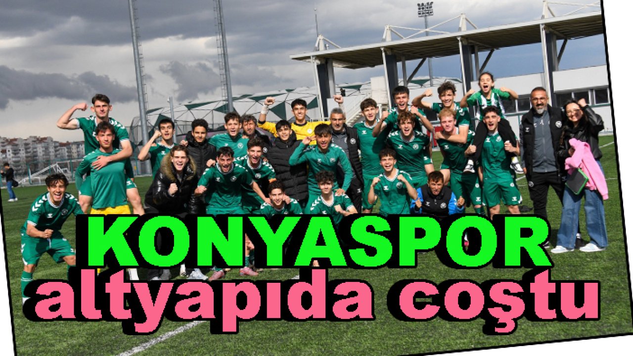 Konyaspor'un gençleri şampiyon