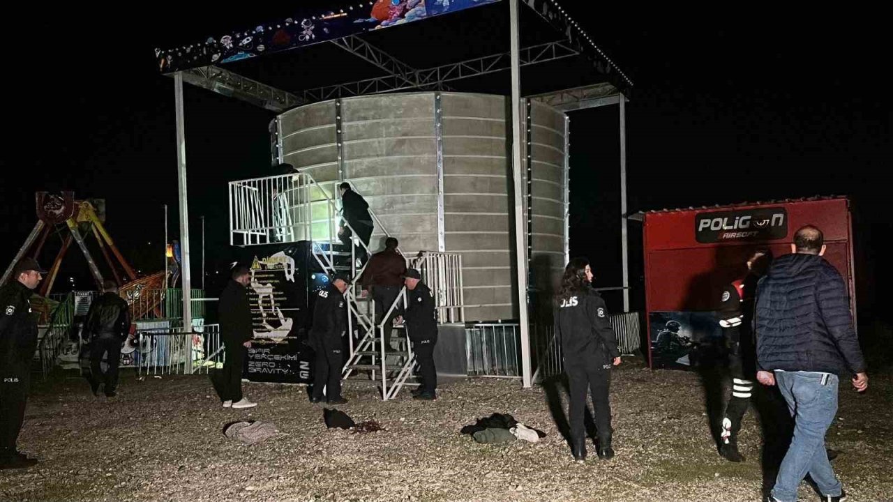 Edirne’deki lunapark faciasının dehşet anları kamerada