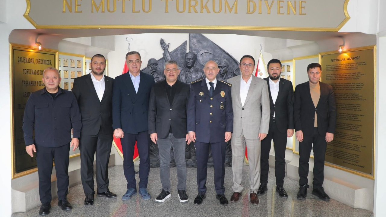 Konyaspor yönetiminden İl Emniyet Müdürlüğüne ziyaret