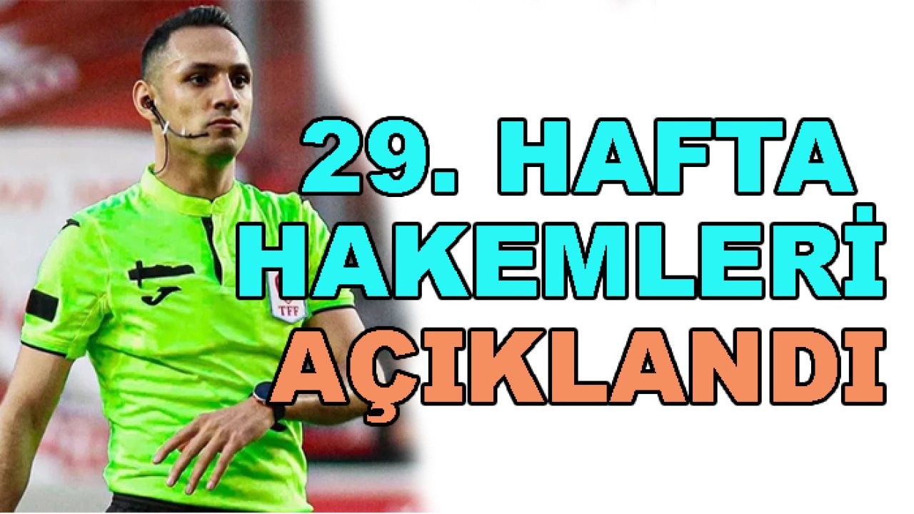 Konyaspor-Fatih Karagümrük maçını kim yönetecek?