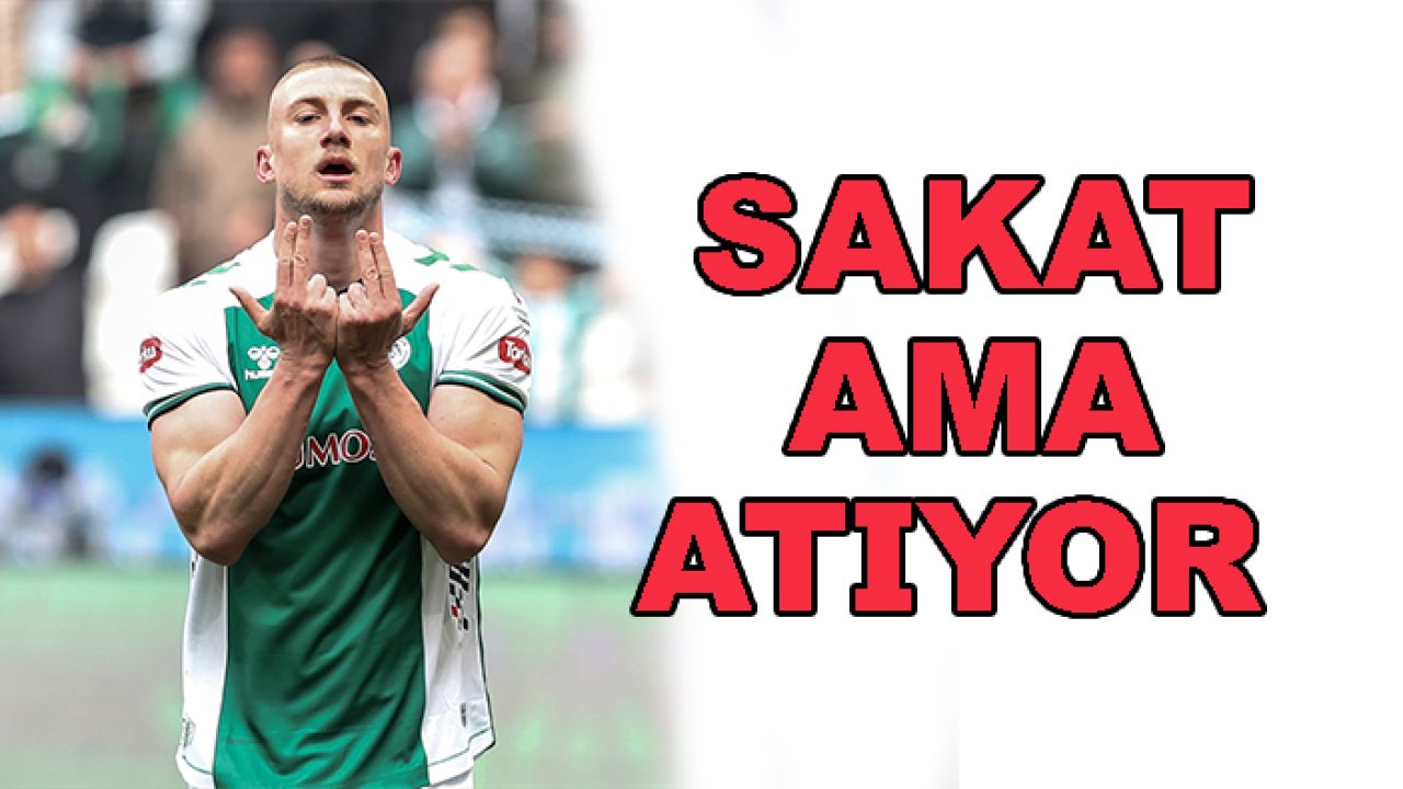 Konyaspor'da Blaz Kramer 'sakat sakat' atıyor