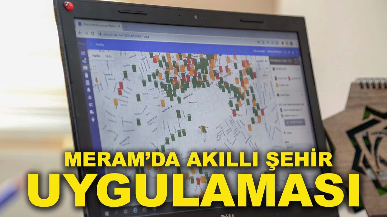 Meram’da akıllı şehir uygulaması! Çöp toplamada yeni dönem başladı