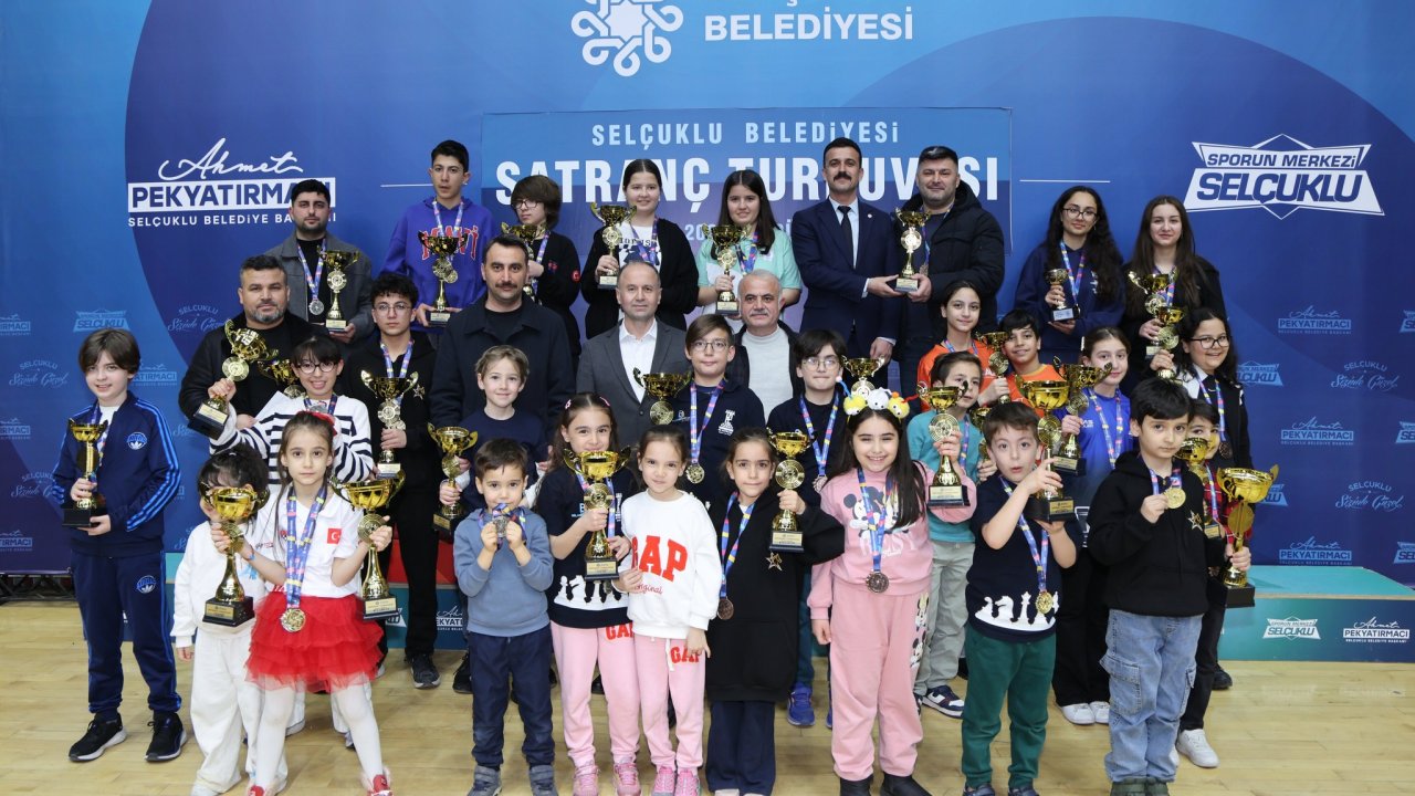 Selçuklu'da satranç heyecanı yaşandı