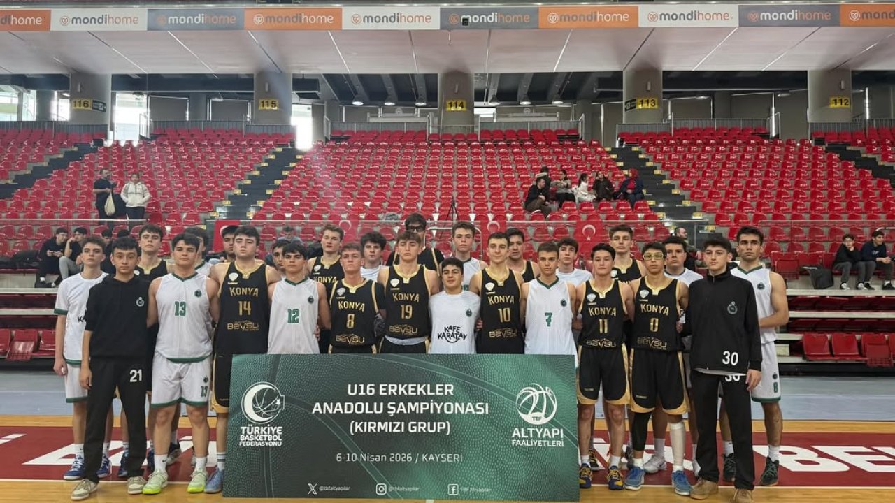 18 maçtır yenilmeyen Konya BBSK Türkiye Şampiyonası’nda