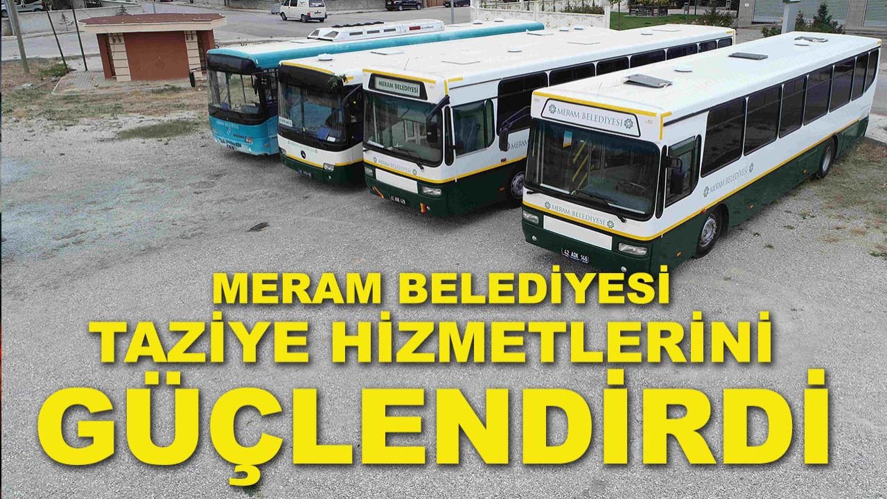 Meram Belediyesi taziye hizmetlerini güçlendirdi