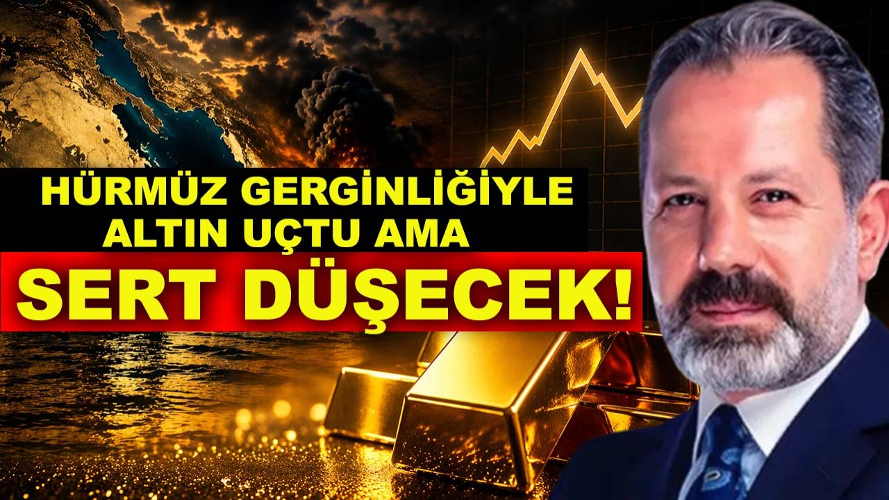 Hürmüz gerginliğiyle altın uçtu ama sert düşecek!