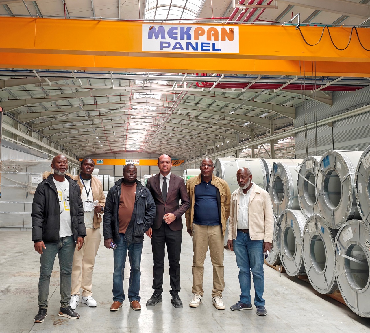 Fildişi Sahilli iş insanları Mekpan Panel'i ziyaret etti