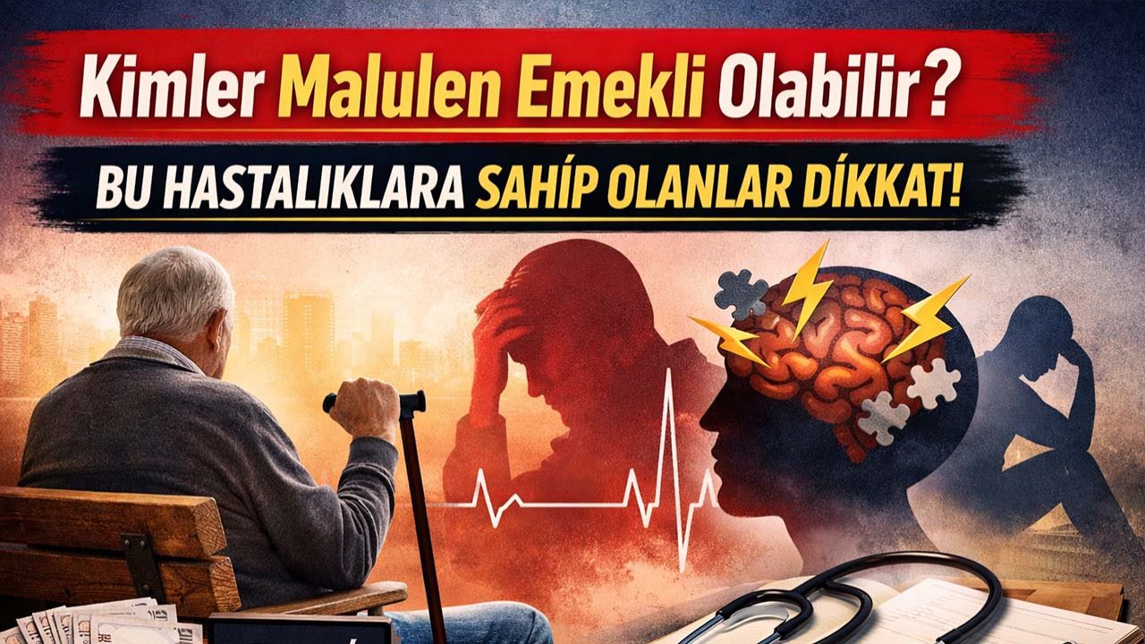 Kimler malulen emekli olabilir? Bu hastalıklara sahip olanlar dikkat