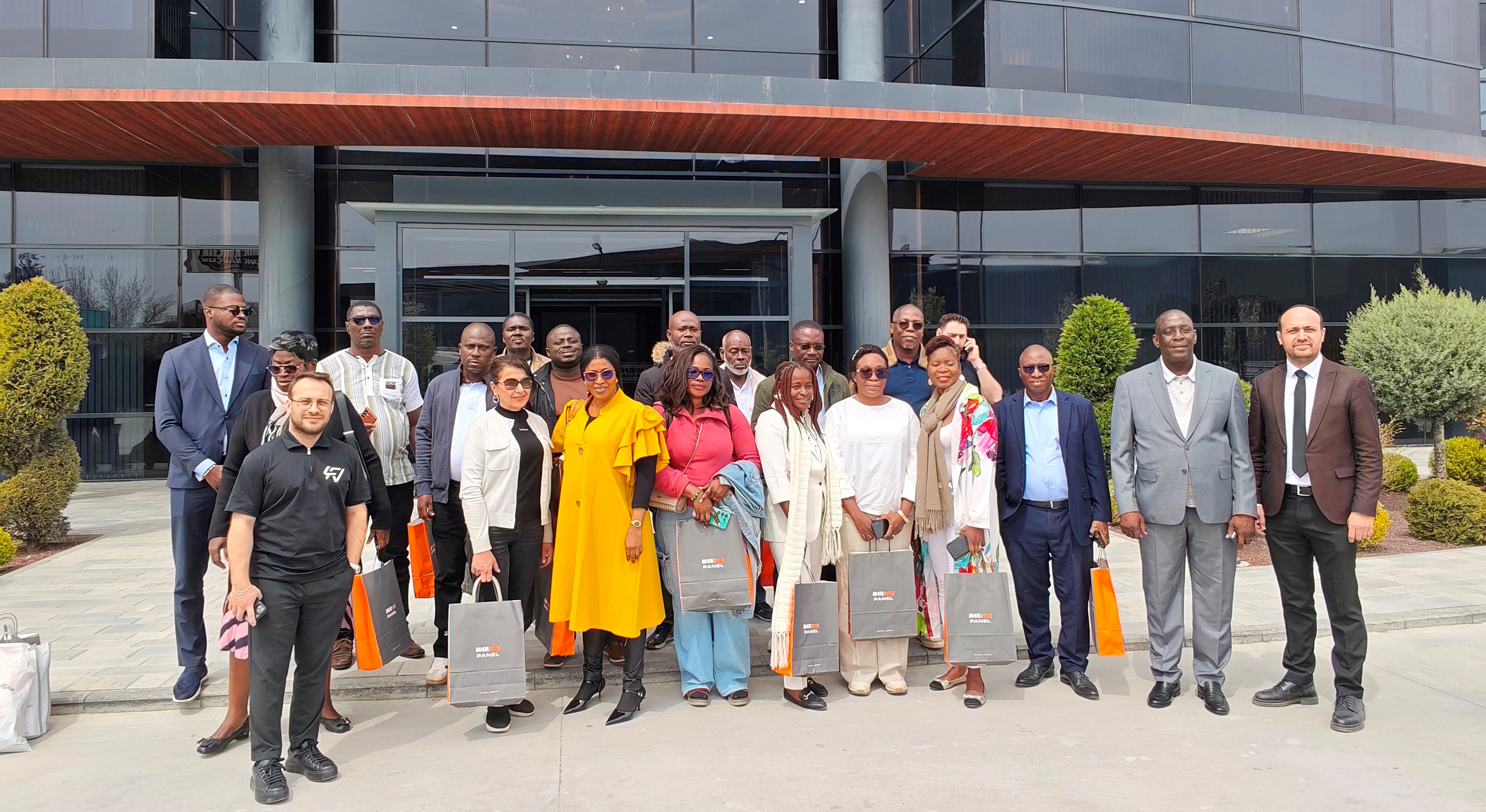 Fildişi Sahili heyetinden Mekpan Panel’e ziyaret