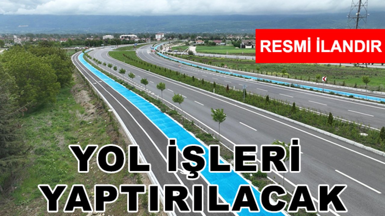 Kilitli Parke Taşı ve Bordür Taşı ile Yol ve Tretuvar (Malzeme ve İşçilik Dahil) yapım işi