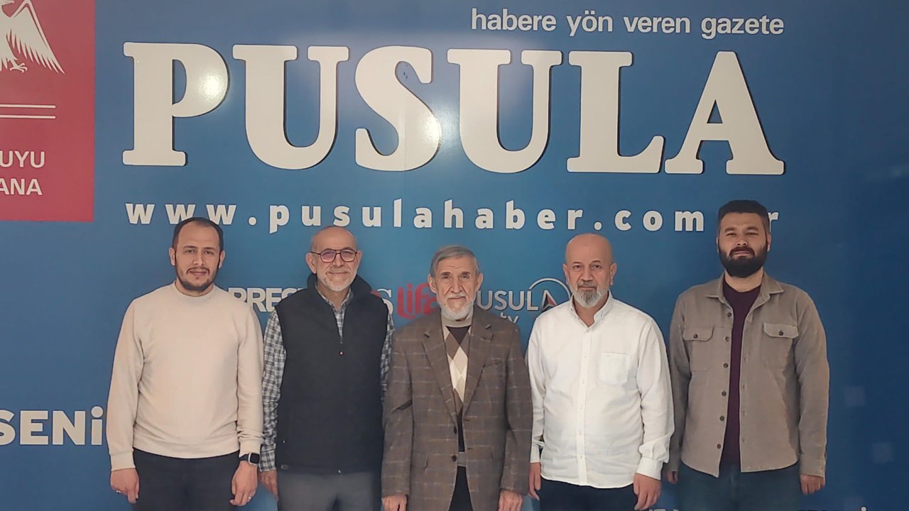 Mehmet İncili Hoca’dan Pusula’ya ziyaret