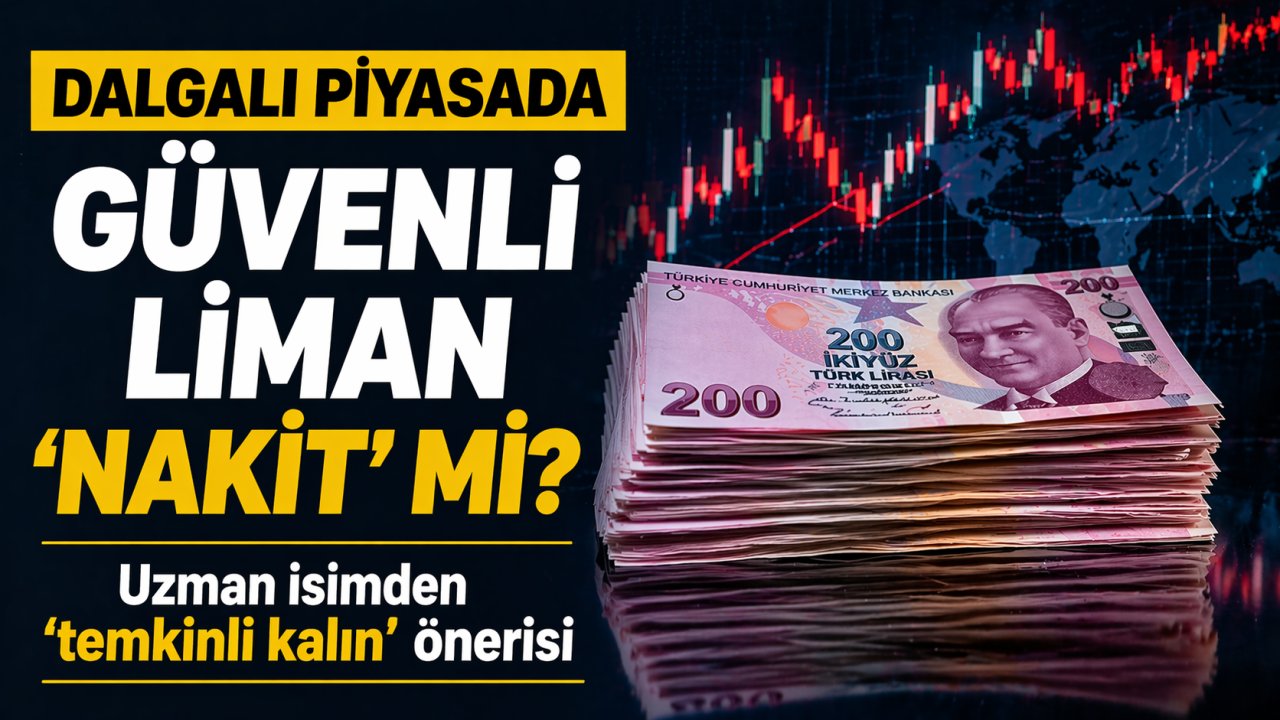 Dalgalı piyasada güvenli liman 'nakit' mi?  Uzman isimden 'temkinli kalın' önerisi
