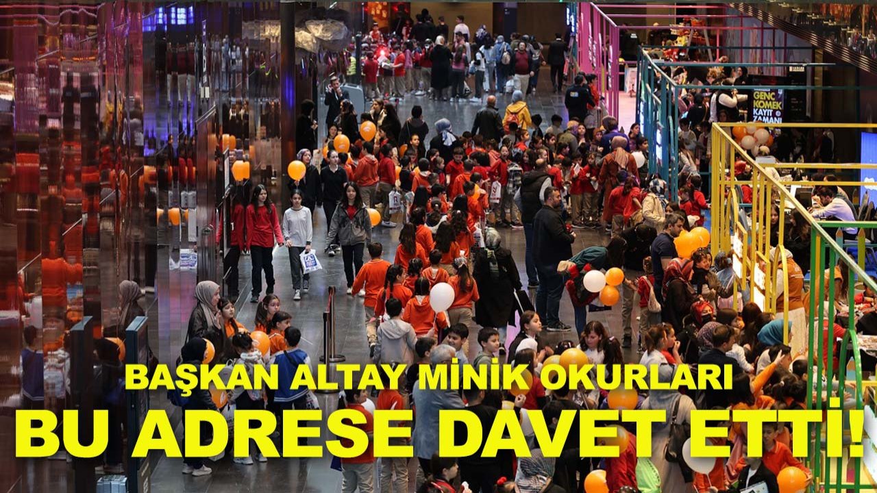 Başkan Altay minik okurları bu adrese davet etti!