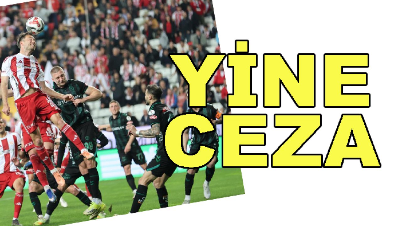 Konyaspor'a sürekli ceza geliyor