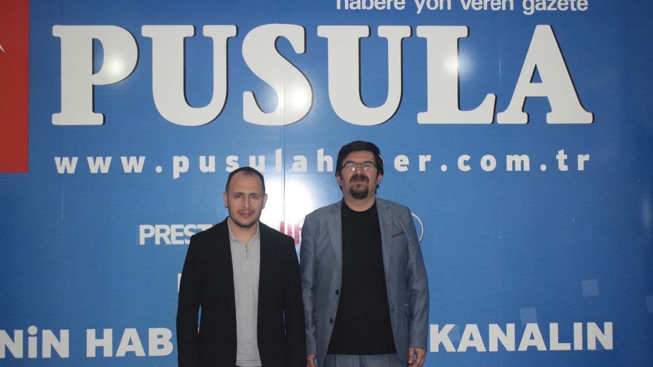 İstasyon Haber Gazetesi'nden Pusula'ya ziyaret