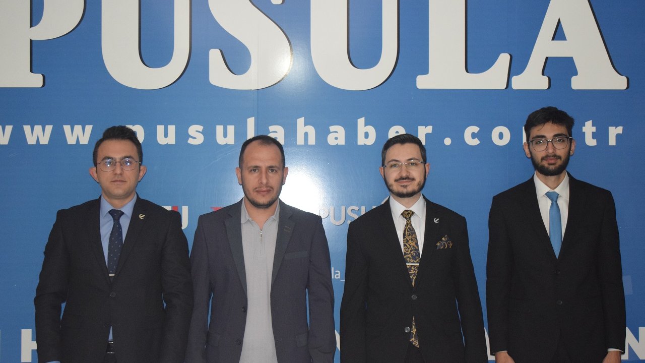 Yeniden Refah Partisi Gençlik Kolları’ndan Pusula'ya ziyaret