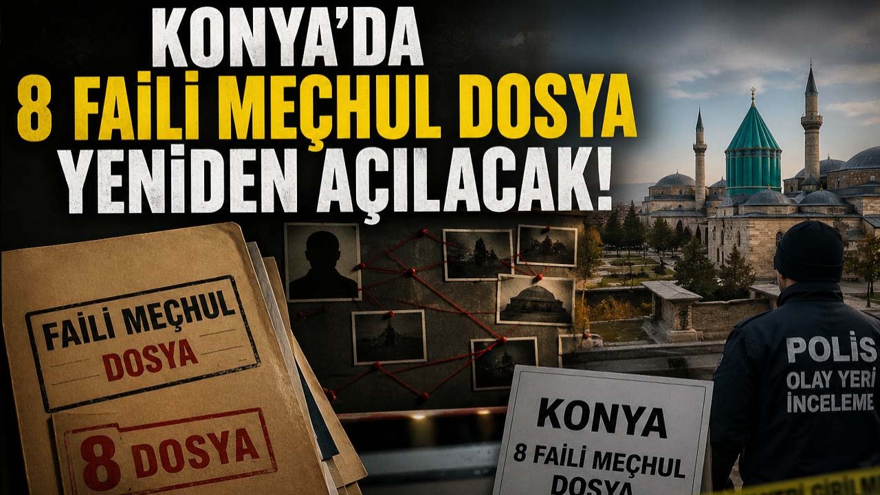 Konya’da 8 faili meçhul dosya yeniden açılacak!