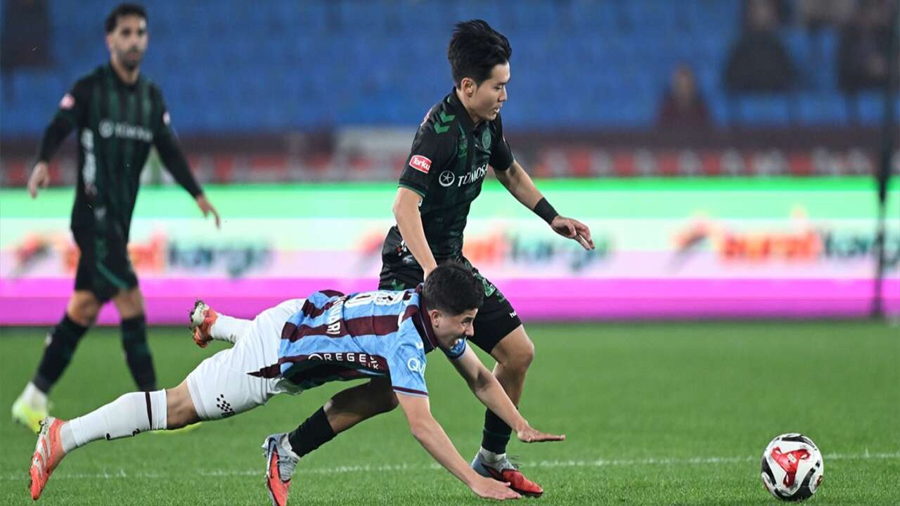 Konyaspor-Trabzonspor maçında rakamlar ne diyor?