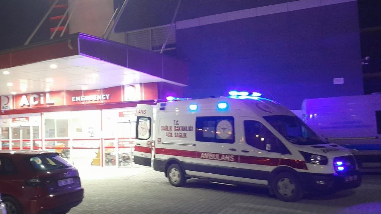 Karapınar'da motosiklet ile otomobil çarpıştı!