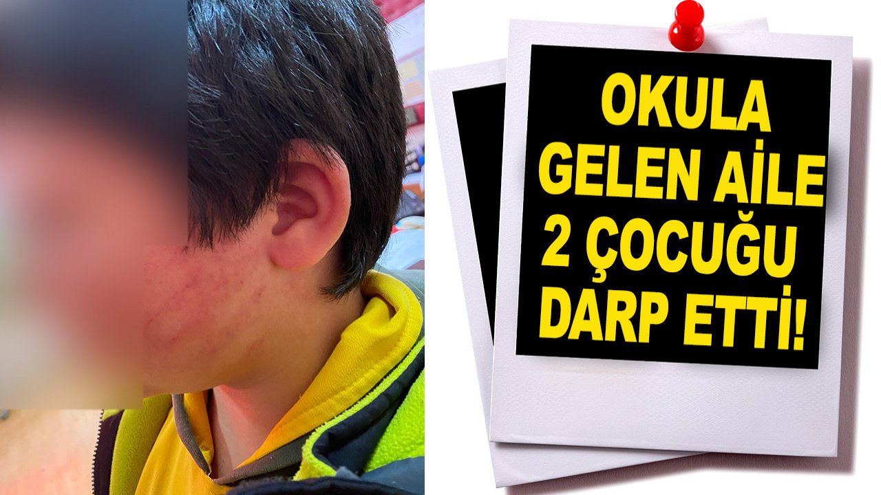 Konya’daki okulda kavga büyüdü: Okula gelen aile 2 çocuğu darp etti!
