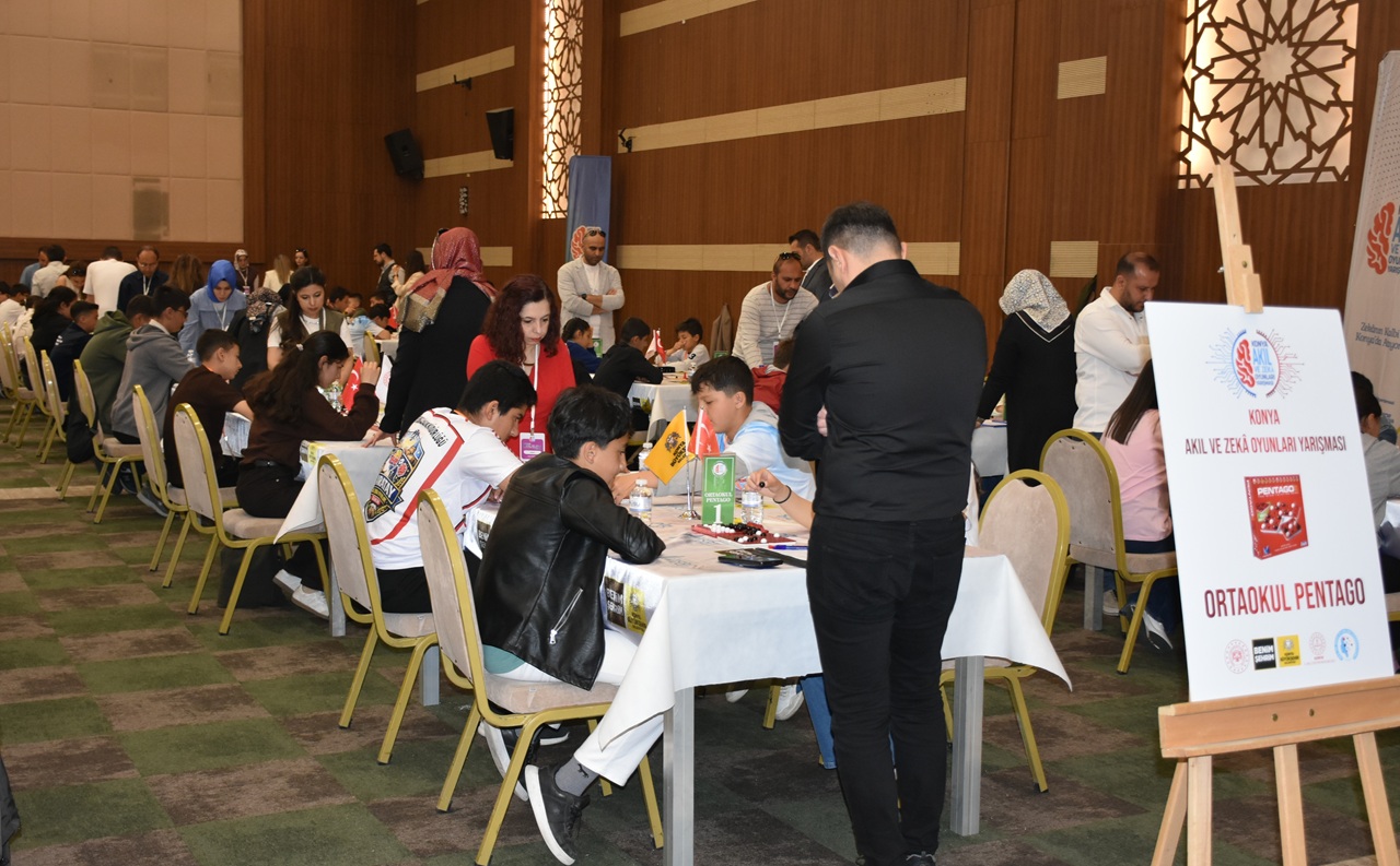 Konya 7. Akıl ve Zeka Oyunları Yarışması İl Finali tamamlandı