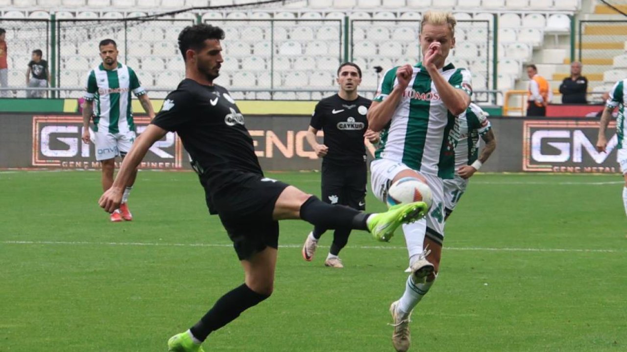 İşte Konyaspor'un Çaykur Rizespor 11'i