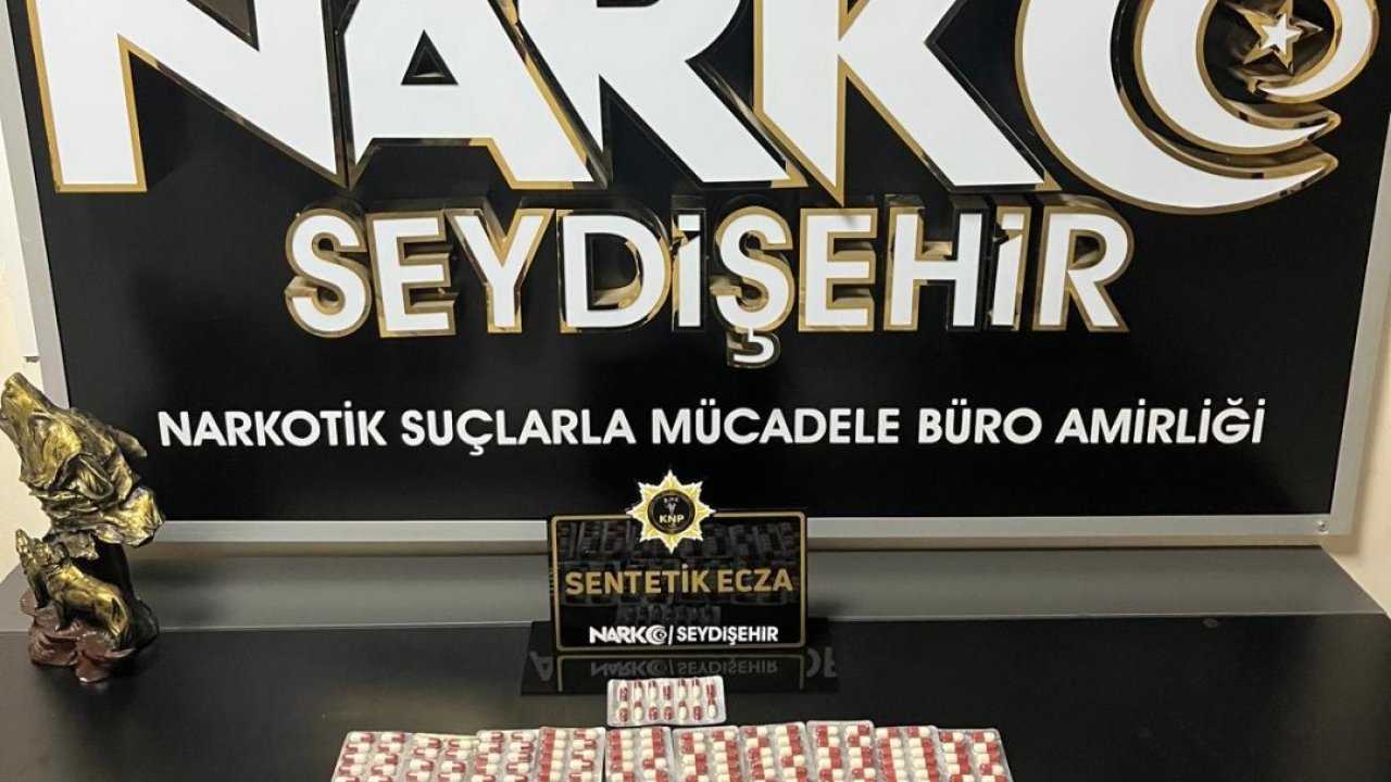 Konya'da uyuşturucu operasyonu!