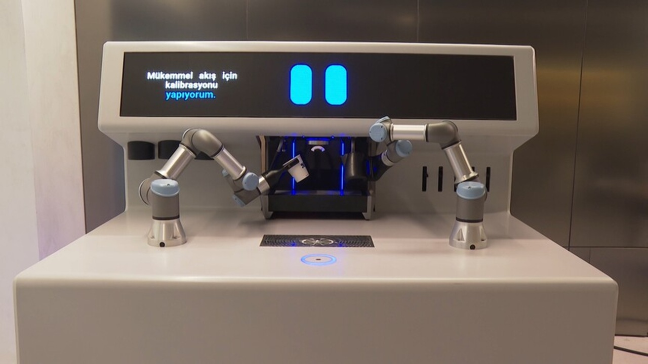 Bu da Türk robotik Barista! Peki neler yapabiliyor?