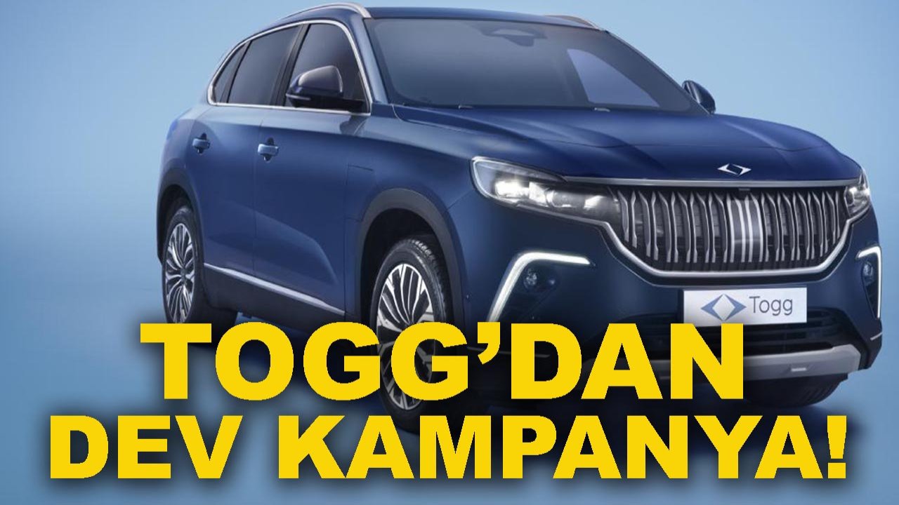 TOGG’dan dev kampanya! 1 milyon liraya sıfır faiz fırsatı