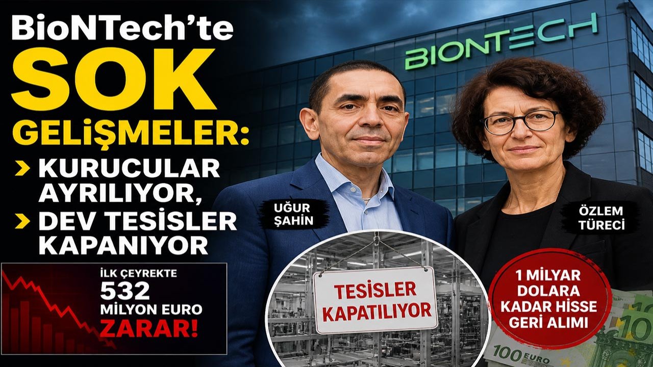BioNTech’te şok gelişmeler: Kurucular ayrılıyor, dev tesisler kapanıyor