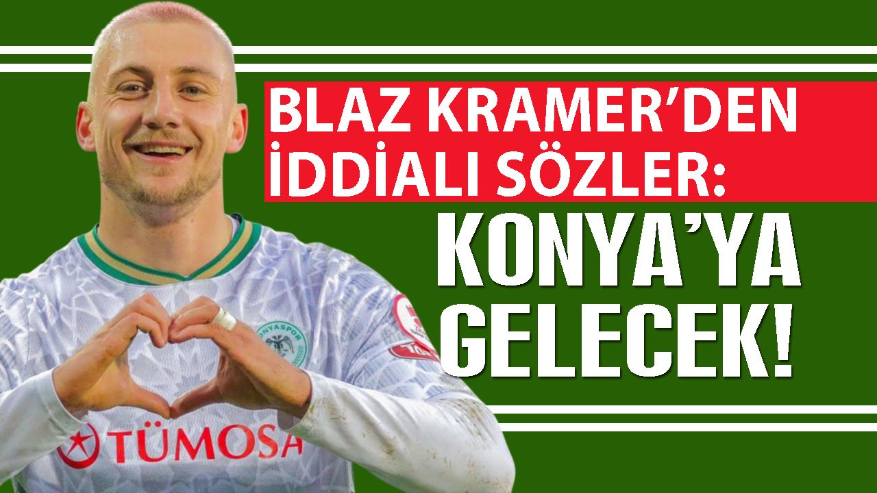 Blaz Kramer'den iddialı sözler: O kupa Konya'ya gelecek!