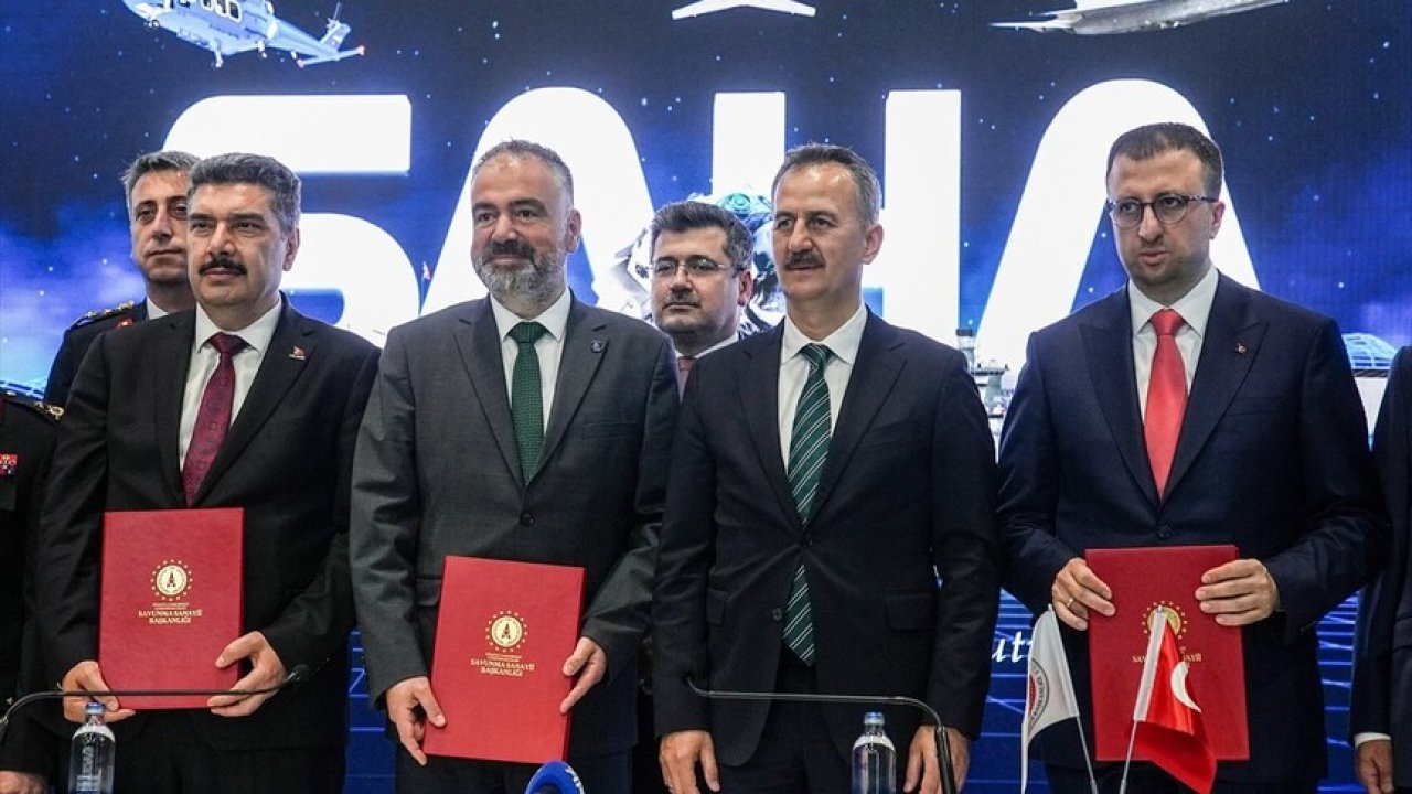 Savunma Sanayii Başkanlığı SAHA 2026'da çok sayıda sözleşmeye imza attı