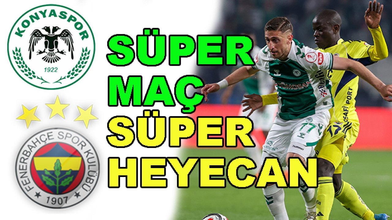 Konyaspor-Fenerbahçe'yi konuk edecek, işte çarpıcı rakamlar!