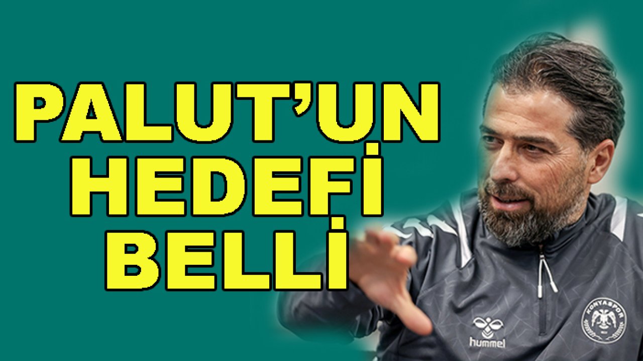 Konyaspor'da İlhan Palut, hedefini açıkladı