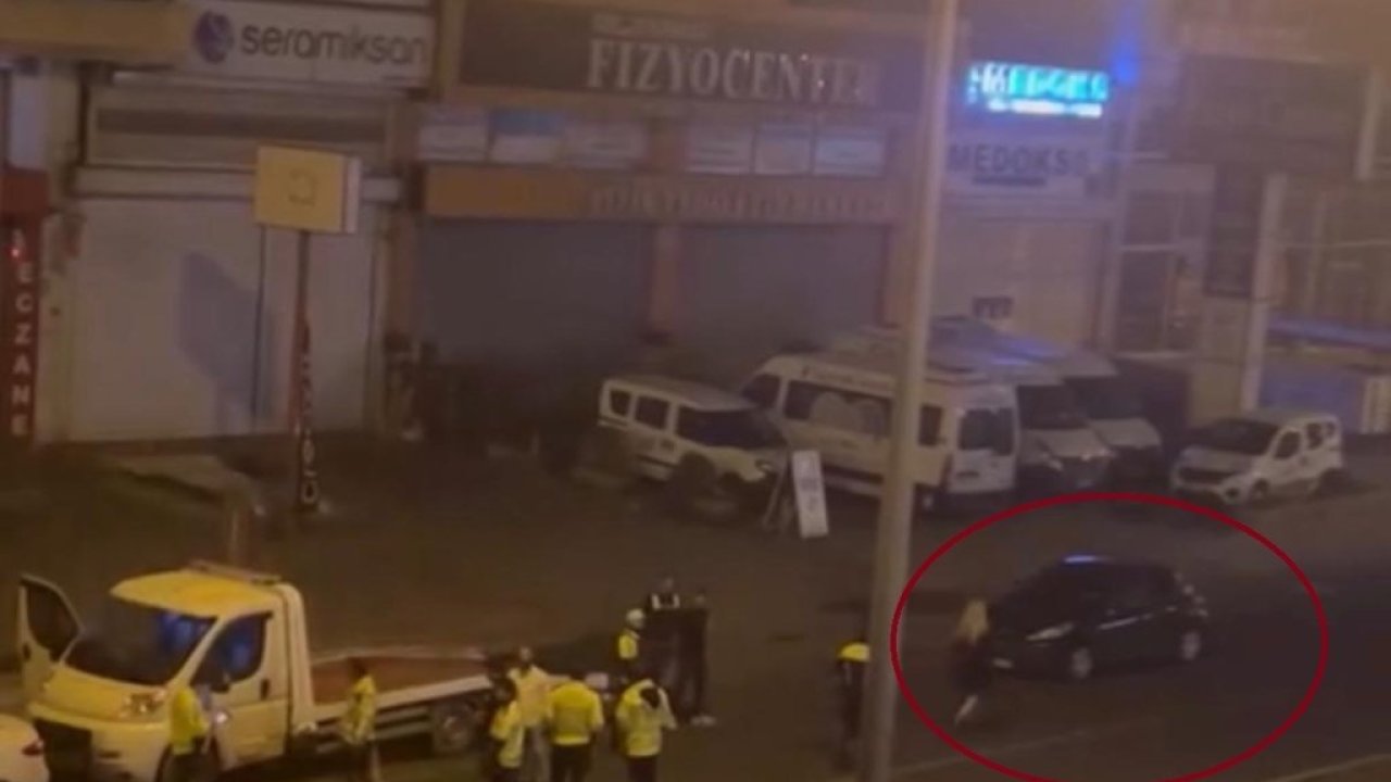 Dur ihtarına yakalandı! Alkollü kadın sinir kriziyle ortalığı karıştırdı